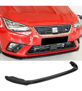 Seat ibıza MK5 Rieger Ön Lip Plastik Parlak Siyah karlık-ön-ek-bodykit 2017 2018 2019 2020 2021