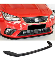 Seat ibıza MK5 Rieger Ön Lip Plastik Parlak Siyah karlık-ön-ek-bodykit 2017 2018 2019 2020 2021