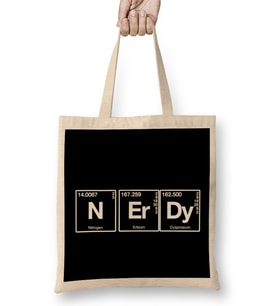 Elements Of a Nerd Bez Çanta Uzun Saplı