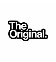 The Original. Araba Sticker siyah 17x8 CM (Siyah)