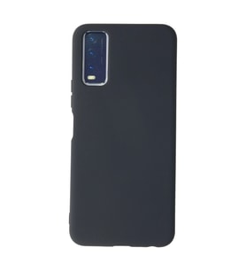 Vivo Y11s Kılıf Nano İçi Kadife Silikon - Gri