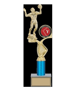 ODAK KUPA - Figürlü Kupalar - Voleybol Erkek Figürlü Kupalar FG-017 C - 35 cm