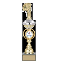 ODAK KUPA - Figürlü Kupalar - Briç Figürlü Kupalar FG-066 C - 44 cm