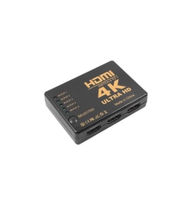 S-Link SL-HSW4K55 HDMI 5TO1 SWITCH 4K*2K, IR +Adaptör