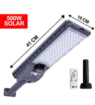 500 Güneş Enerjili Solar Bahçe Çevre  Lambası DLS  (Beyaz)