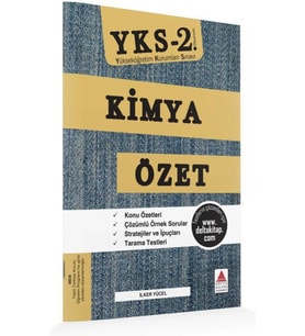 Delta YKS AYT Kimya Özet
