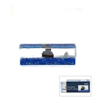 MAVİ SU GEMİ - ADA D.GEN MİKA YÜZEN BATMAYAN DEKORATİF BİBLO AKVARYUM 4.5X13X4.2CM (5680)