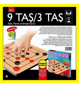 9 TAŞ / 3 TAŞ AKIL VE ZEKA OYUNU