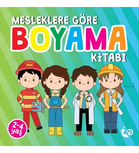 Mesleklere Göre Boyama Kitabı