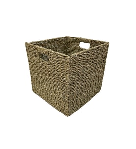 Seagrass Katlanabilir Sepet 30x30x30 cm