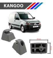 Renault Kangoo Güneşlik Ayağı Gri Renk 2 Adetli Set 1997 - 2008