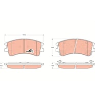 Mazda 6 Ön Fren Balatası 2002-2008