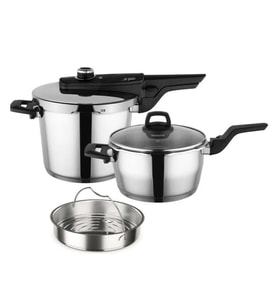 Aryıldız Easy Quick Kanka Düdüklü Tencere Set 6+4 Litre 