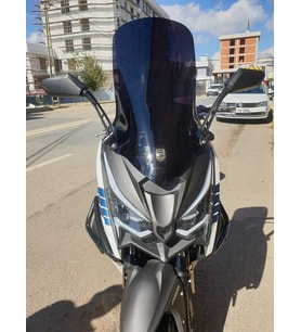 MOTOCAM Arora Chinf 318 Ön Cam 2023-2026 Model 75cm Siyah Renkli 4mm UZUN