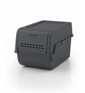 Mini Patates Soğan Sepeti Antrasit 8 L - BPA Free Havalandırmalı Sebzelik