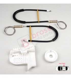 Ford Mondeo MK4 BA7 2007-2015 4/5 Kapı 7S71A27000 İçin Arka Sağ Kapı Cam Kriko Tamir Seti
