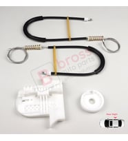 Ford Mondeo MK4 BA7 2007-2015 4/5 Kapı 7S71A27000 İçin Arka Sağ Kapı Cam Kriko Tamir Seti