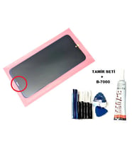 Tkgz Xiaomi Redmi NOTE 8 Uyumlu Lcd Ekran Dokunmatik + B-7000 + Tamir Seti MAVİ