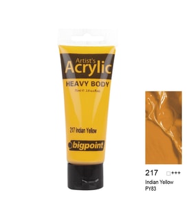 Bigpoint Akrilik Boya 75 ml Indian Yellow 217