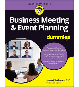 Business Meeting & Event Planning For Dummies