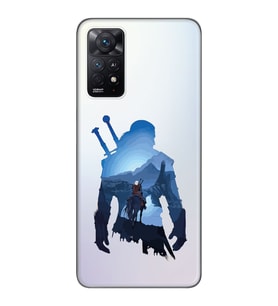 Xiaomi Redmi Note 11 PRO Uyumlu The Witcher Tasarımlı Şeffaf Telefon Kılıfı