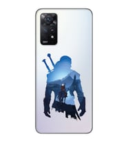 Xiaomi Redmi Note 11 PRO Uyumlu The Witcher Tasarımlı Şeffaf Telefon Kılıfı