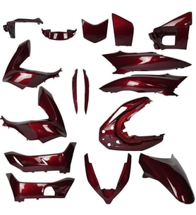 Honda Pcx Kaporta Seti Bordo 2020-24 (14 Parça)