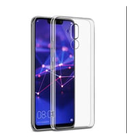 Huawei Mate 20 Lite Kılıf Şeffaf Silikon Hibrit Case (Renksiz)
