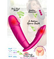 Do it Love - Uzaktan Kumandalı Klitoris Uyarımı Titreşimli  Vibratörü - Giyilebilir Vibratör