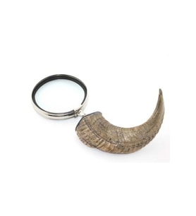 Kişiye Özel Boynuz Büyüteç - 30x13cm