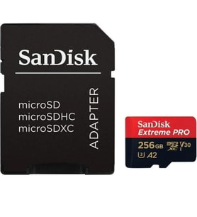 SanDisk Extreme Pro 256GB MicroSDXC 200MB/s Hafıza Kartı SDSQXCD-256G-GN6MA