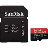 SanDisk Extreme Pro 256GB MicroSDXC 200MB/s Hafıza Kartı SDSQXCD-256G-GN6MA