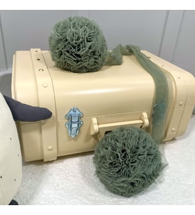 Pamuka Twin Ponpon Khaki Green