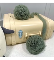 Pamuka Twin Ponpon Khaki Green