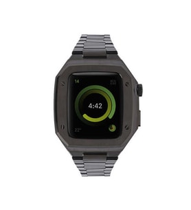 Watch 44Mm Metal Petek Kasalı Kordon - Siyah