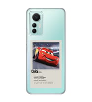 Xiaomi Mi 12 Lite Uyumlu Cars Mcqueen Desenli Şeffaf Telefon Kılıfı