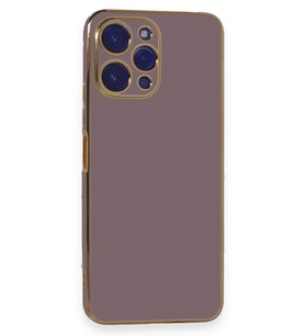 Poco M6 Pro 5G Kılıf Volet Silikon - Mor