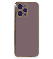 Poco M6 Pro 5G Kılıf Volet Silikon - Mor