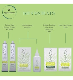Beauty Amonyaksız Set Saç Boyası 7.3 Fındık Kabuğu