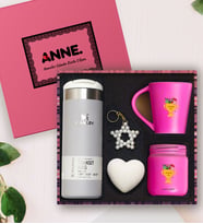 Anneler Gününe Özel Premium Hediye Seti – Stanley Termos, Kupa, Mum ve Özel Kutu