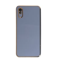 Xiaomi Redmi 9a Kılıf Volet Silikon - Mavi