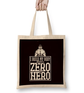 Build My Body From Zero To Hero Bodybuilding Workout Gym Bez Çanta Uzun Saplı