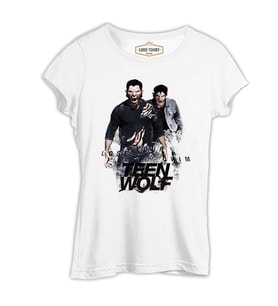 Teen Wolf - Lose Your Mind Beyaz Kadın Tshirt