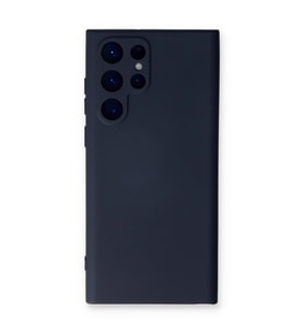 Samsung Galaxy S23 Ultra Kılıf Nano İçi Kadife Silikon - Lacivert