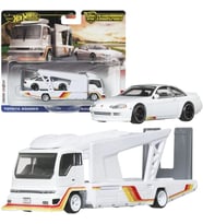 Hot Wheels Japonya Çift Katlı Yükleyici Araba Taşıyıcı (Çok Renkli)