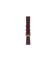 Fro LW38-43 20 mm Hakiki Deri Kroko Kahve Kordon Gold Toka