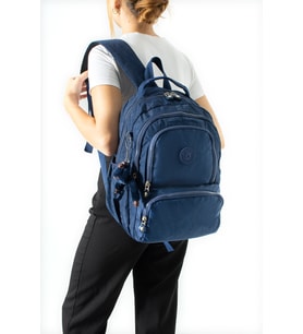 Ultra Hafif Çok Cepli Orta Boy Sırt Çantası Lacivert Model: (571-4H)
