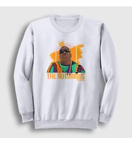Presmono Unisex Beyaz King The Notorious BIG Sweatshirt 40947tt (Beyaz)