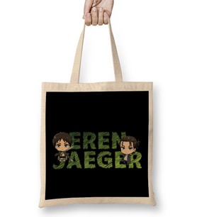 Eren Jaeger Bez Çanta Uzun Saplı