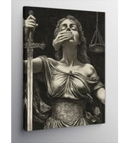 Kanvas Tablo Adaletin Sessiz Çığlığı